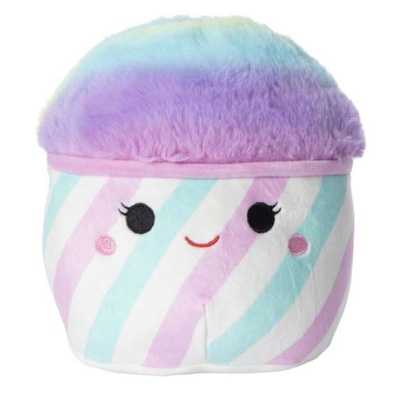 Squishmallows Toys Squishmallow Bevin The Cotton Candy With Furry